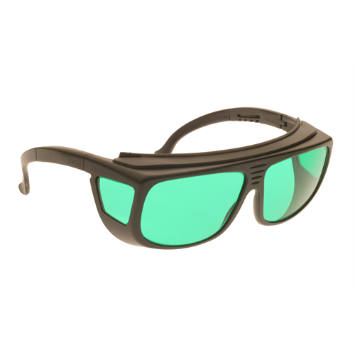 LOW LEVEL LASER FIBER SAFETY GLASSES, BLACK (LARGE